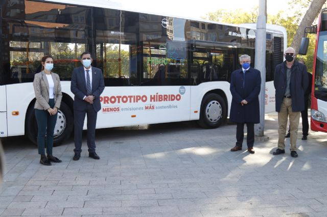 Murcia incorpora sus primeros cuatro autobuses híbridos - 1, Foto 1
