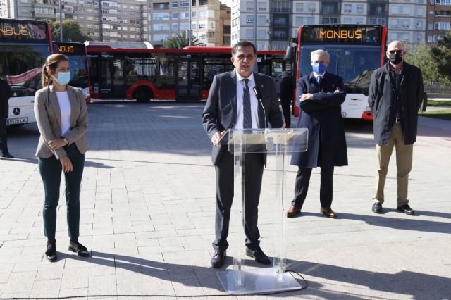 Murcia incorpora sus primeros cuatro autobuses híbridos - 3, Foto 3