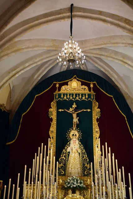 Altar efímero cultos de la Hermandad de la Vera-cruz de Alcalá del Río - 4, Foto 4