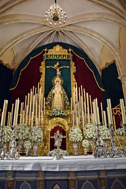Altar efímero cultos de la Hermandad de la Vera-cruz de Alcalá del Río - 5, Foto 5