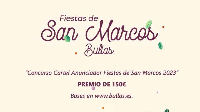Bases Concurso Cartel Anunciador de las fiestas de San Marcos 2023 - 1, Foto 1