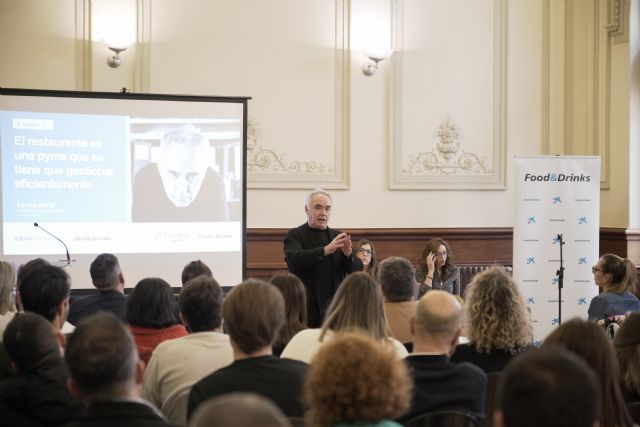 CaixaBank organiza en Murcia un curso de gestión para hosteleros de la mano de Ferran Adrià y elBullifoundation - 2, Foto 2