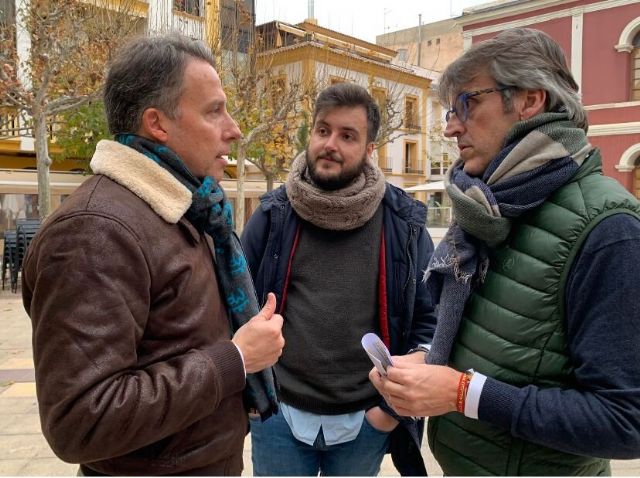 Fulgencio Gil y el consejero de Economía analizan la batería de inversiones del gobierno de López Miras para el municipio incluidas en el presupuesto regional - 2, Foto 2