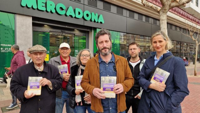 Los piquetes de Podemos apoyan las movilizaciones del campo a las puertas de los grandes supermercados - 1, Foto 1