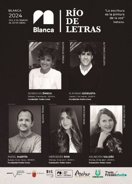 Blanca estrena nueva edición de Río de Letras con figuras nacionales de la literatura premiadas con el Premio Planeta - 2, Foto 2