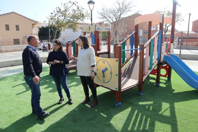 Mantenimiento Urbano reforma el parque de calle Cuenca en Lo Pagán - 1, Foto 1