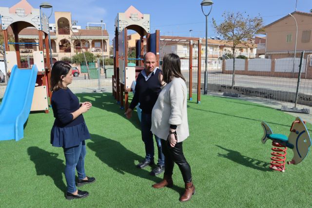 Mantenimiento Urbano reforma el parque de calle Cuenca en Lo Pagán - 3, Foto 3