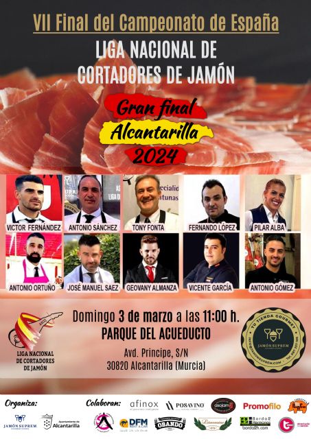 La final del Campeonato de España de Cortadores de Jamón se celebra en Alcantarilla el 3 de marzo - 2, Foto 2