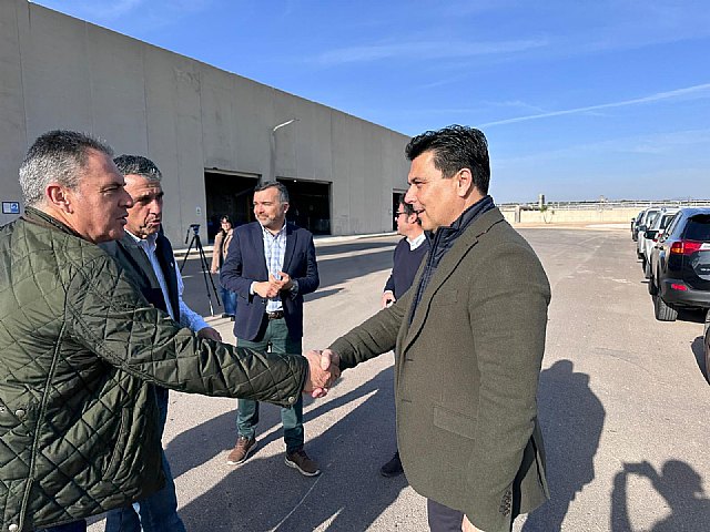 Una delegación de agricultores almerienses visita la EDAR de San Javier para conocer el sistema de reutilización de agua - 1, Foto 1