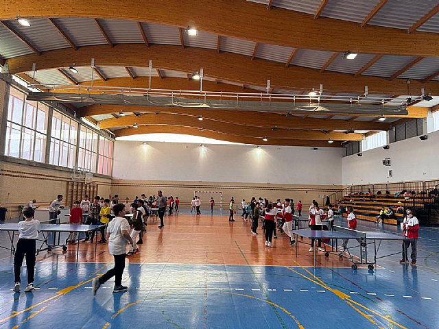 Nueva jornada de deporte escolar con tenis de mesa - 1, Foto 1