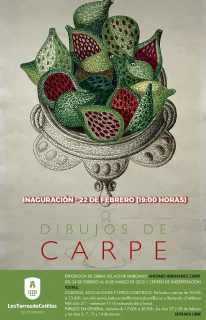 La obra del reconocido artista murciano Hernández Carpe se abre a Las Torres de Cotillas - 1, Foto 1