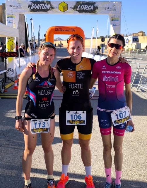 Fernando Rodríguez y Alba Forte se coronan en Lorca como nuevos campeones regionales de duatlón - 2, Foto 2