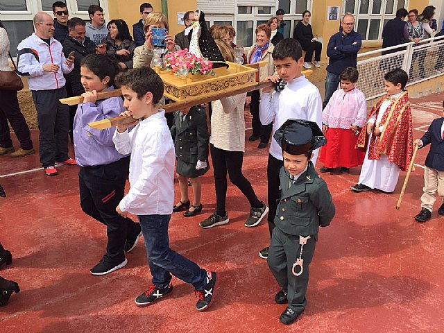 El colegio Santa Eulalia celebró su procesión de Semana Santa