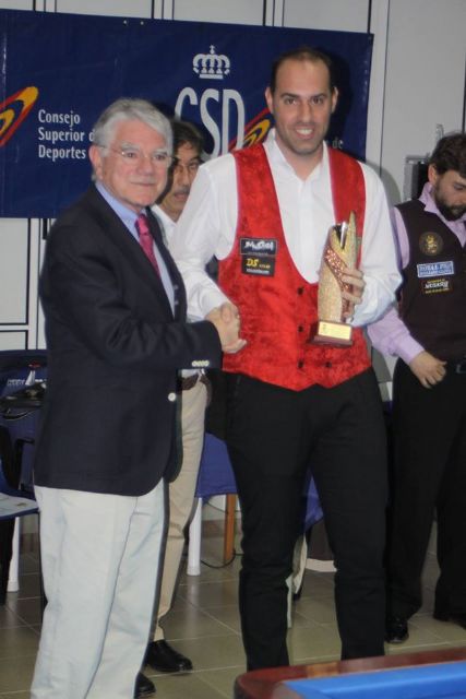 El extremeño José María Más se proclamó campeón de España de Billar a 3 bandas en el Open celebrado en San Javier - 2, Foto 2