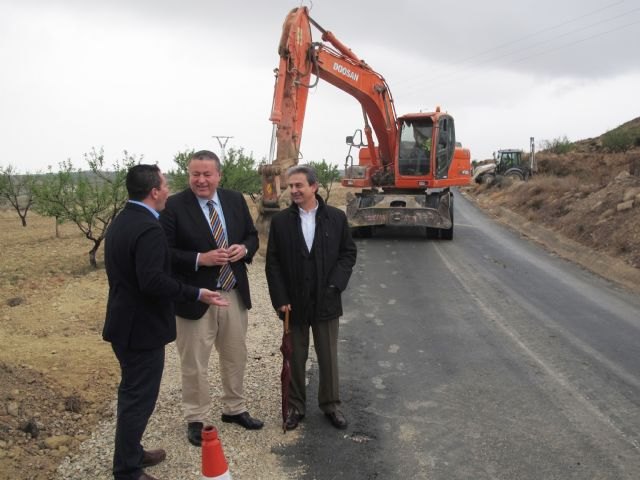 Comienza el arreglo de la carretera La Puebla de Mula-Fuente Librilla - 1, Foto 1