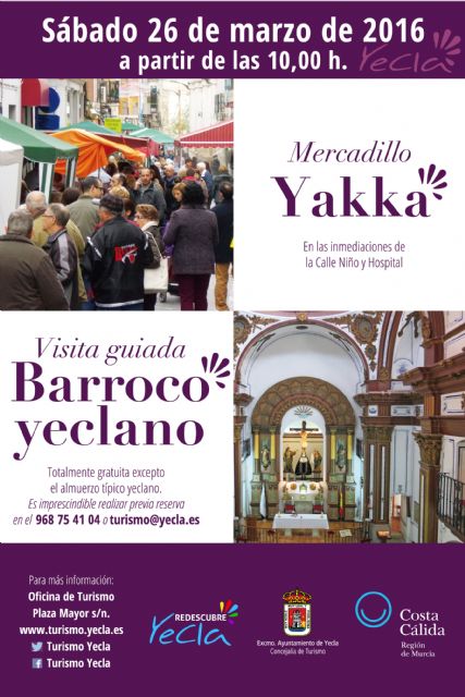 Actividades turísticas y comerciales para el sábado 26 de marzo - 1, Foto 1