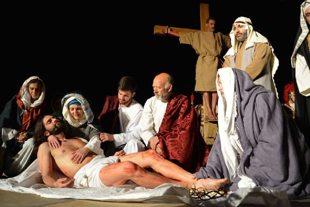 Casi cien vecinos de Lorquí recrean las últimas horas de Cristo - 1, Foto 1