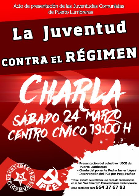 La Juventud Comunista de Puerto Lumbreras celebrará su acto de presentación el próximo 24 de marzo - 1, Foto 1