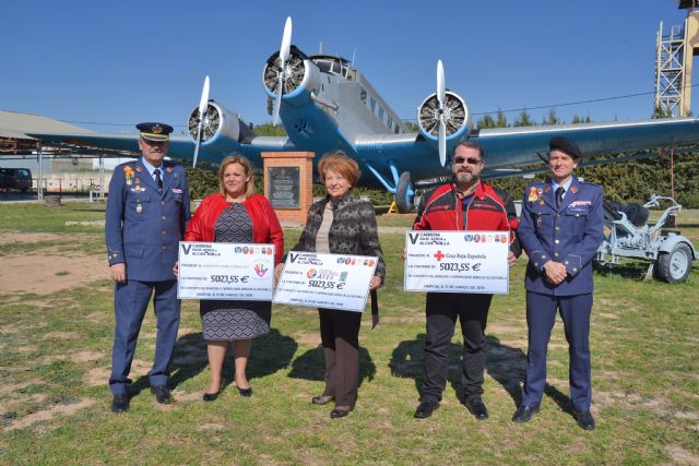 La Base Aérea de Alcantarilla dona más de 15.000€ a tres asociaciones - 5, Foto 5