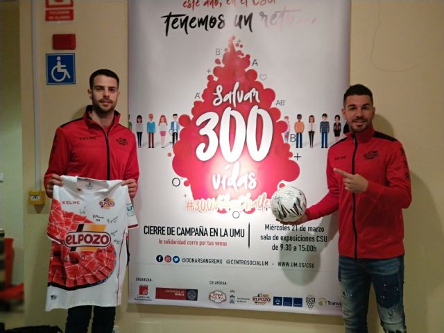 ElPozo Murcia FS en el Cierre de Campaña Donación Sangre de la UMU - 2, Foto 2