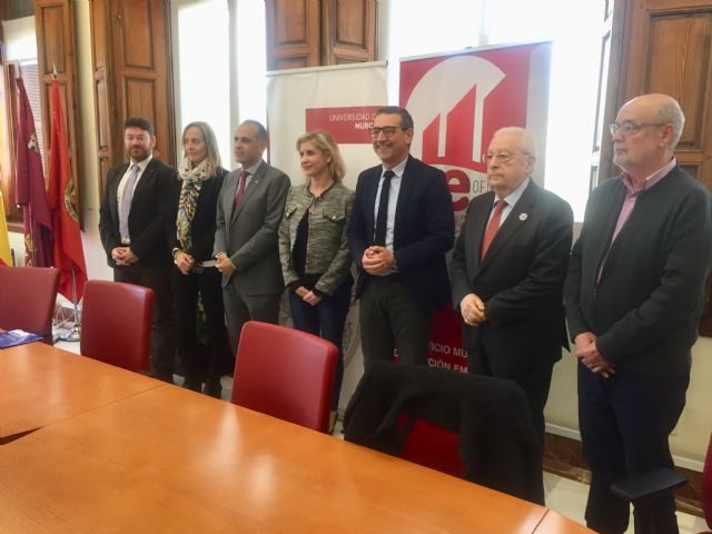 El Ayuntamiento de Molina de Segura firma un convenio con la Universidad de Murcia y la Universidad Politécnica de Cartagena para la creación de la Cátedra Abierta Interuniversitaria para la Innovación y la Participación - 1, Foto 1