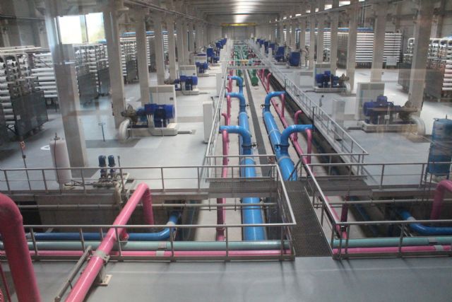 La CHS saca a informacin pblica la concesin de once hectmetros cbicos de la desaladora de guilas, Foto 1