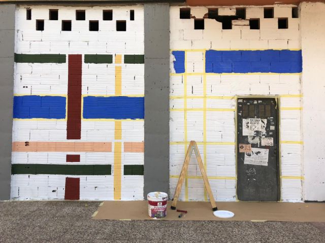 El Ayuntamiento de Murcia elimina más de 500 pintadas vandálicas en El Carmen gracias al ADN Urbano - 4, Foto 4