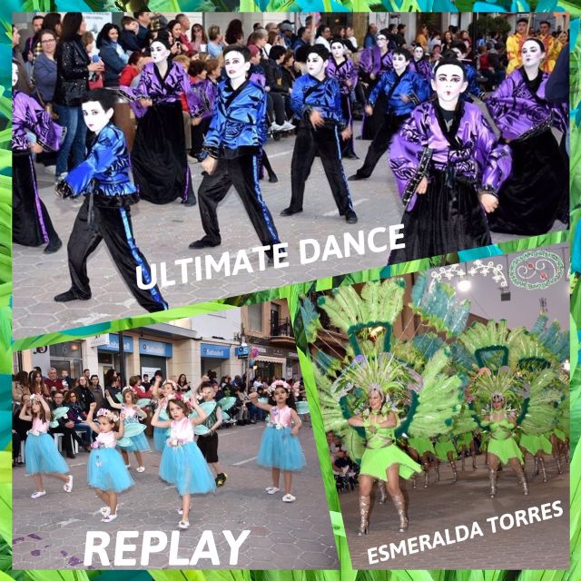 La Peña Alegría de Totana, primer premio comparsas foráneas del III Concurso Desfile de Comparsas de Carnaval de Torre Pacheco, Foto 3