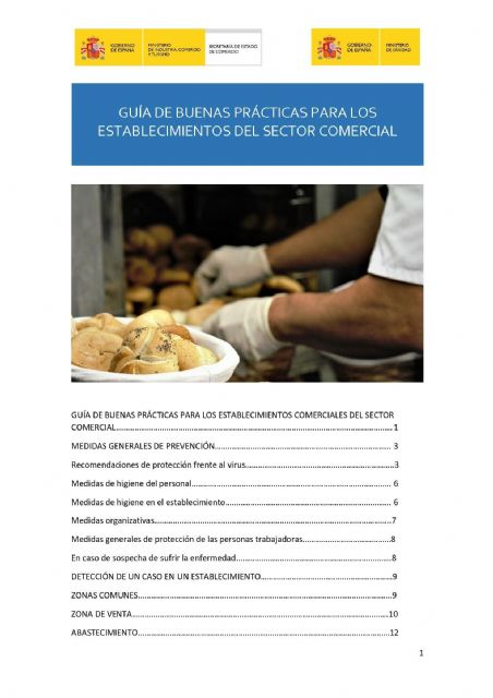 La Concejalía de Comercio distribuye telemáticamente una Guía de buenas prácticas para establecimientos comerciales frente al coronavirus - 1, Foto 1