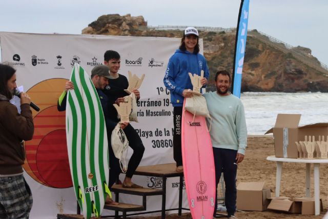 La Baha de Mazarrn celebra por primera vez la copa surf junior del Mediterrneo, Foto 2