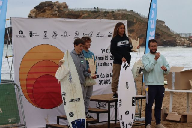 La Bahía de Mazarrón celebra por primera vez la copa surf junior del Mediterráneo - 4, Foto 4