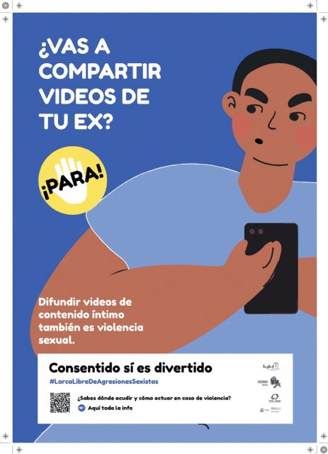 El Ayuntamiento de Lorca se implica en la sensibilización y prevención de las agresiones sexuales con la puesta en marcha de la campaña 'Consentido sí es divertido' - 3, Foto 3