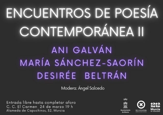 El Museo Ramón Gaya y el Centro Cultural del Carmen conmemoran el Día Mundial de la Poesía - 2, Foto 2
