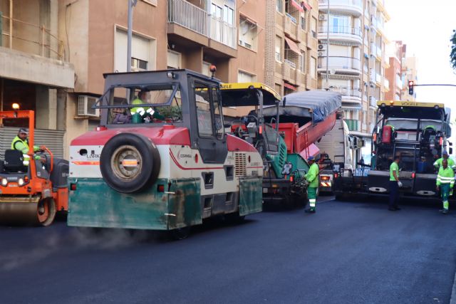 Continúan las actuaciones incluidas en el proyecto de remodelación de las calles Carretera de Lorca, Dr. Luis Prieto, Avd. Juan Carlos I e Iberia - 1, Foto 1