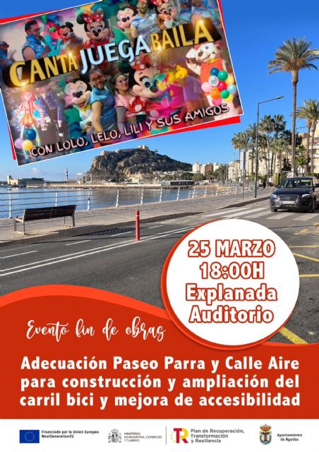 Las obras del Paseo de Parra concluyen con un gran evento infantil - 1, Foto 1