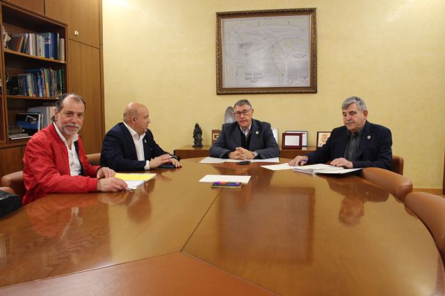 Urerea mantiene una reunión de trabajo con el alcalde de Cieza - 1, Foto 1