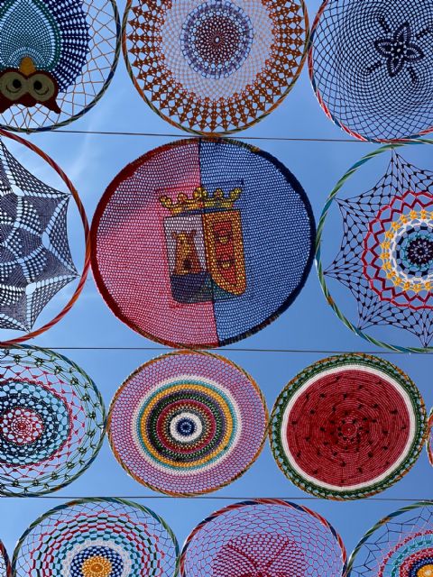 Inauguración del sombraje artesanal de ganchillo en Paseo Villa Esperanza - 5, Foto 5