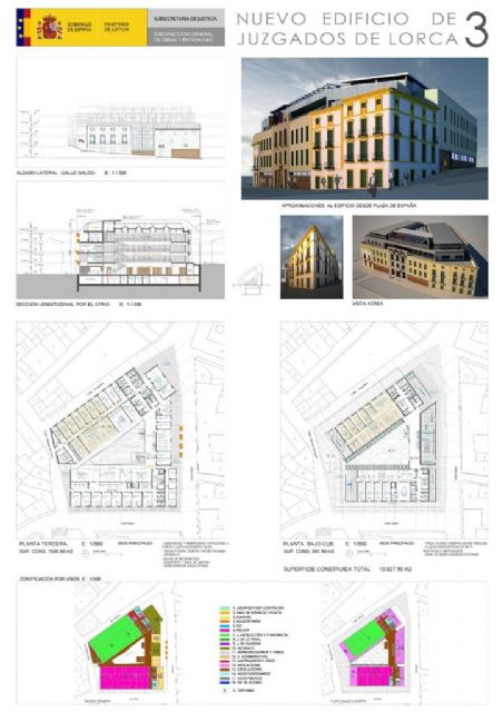 El secretario de Estado de Justicia presenta los proyectos de obras para las sedes judiciales de la ciudad de Murcia - 1, Foto 1