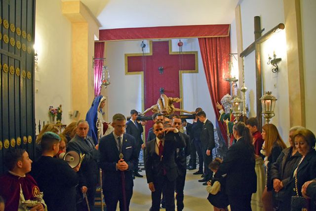 El Cristo de la Clemencia, recorrió en Vía Crucis por su feligresía de San Juan de la Salle - 4, Foto 4