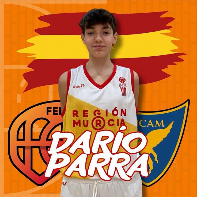 El torreño Darío Parra, convocado por la selección española sub-15 de baloncesto - 1, Foto 1