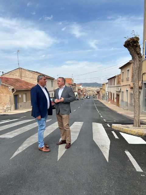 Mejoras urbanas en tres calles y avenidas de Pliego - 1, Foto 1