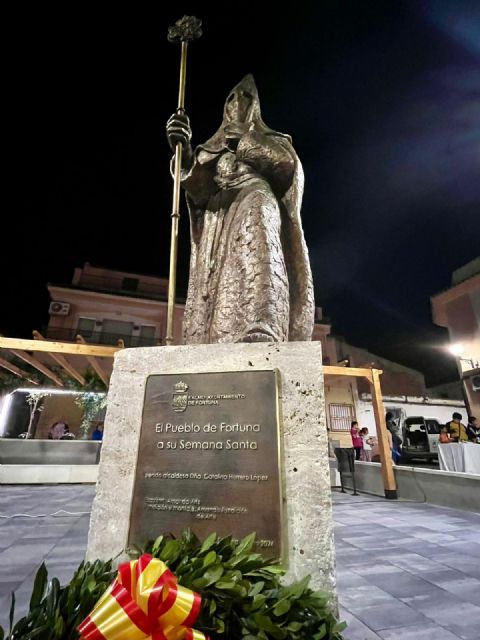 Fortuna ya cuenta con una escultura en homenaje a la Semana Santa - 2, Foto 2