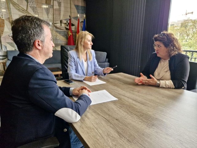 Aledo se reune con la Delegada del Gobierno en Murcia - 1, Foto 1