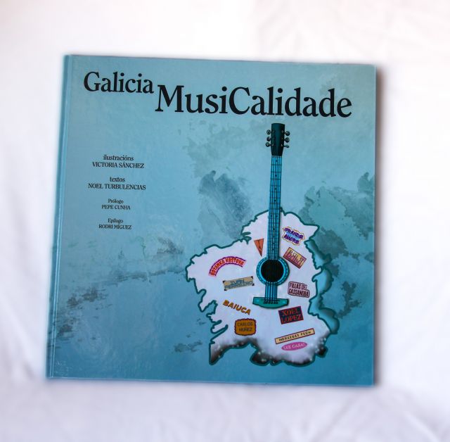 El divulgador musical Noel Turbulencias y la ilustradora Victoria Sánchez presentan este sábado en Murcia su libro Galicia MusiCalidade - 1, Foto 1