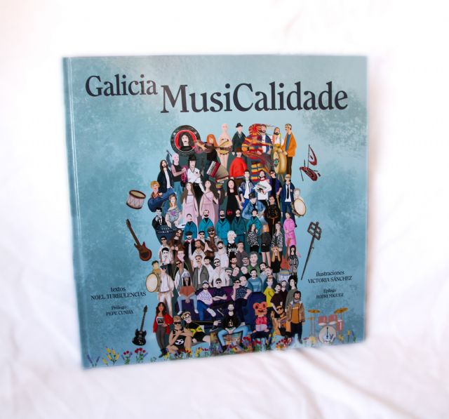 El divulgador musical Noel Turbulencias y la ilustradora Victoria Sánchez presentan este sábado en Murcia su libro Galicia MusiCalidade - 2, Foto 2