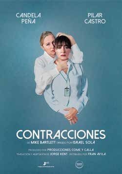 Candela Peña y Pilar Castro protagonizan CONTRACCIONES el viernes 22 de marzo en el Teatro Villa de Molina - 1, Foto 1