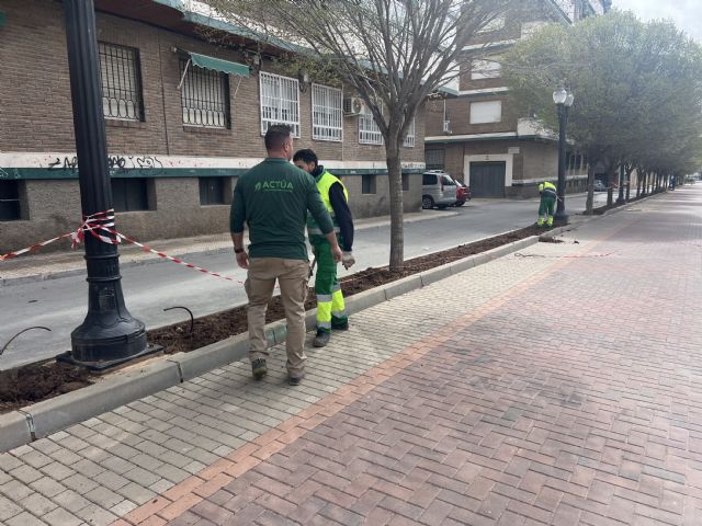 Medio Ambiente y Jardines continúan trabajando en la sostenibilidad de las zonas verdes de Jumilla - 5, Foto 5