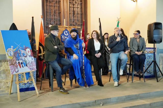 Santomera presenta el cartel oficial de las fiestas de Moros y Cristianos, obra de Puebla - 2, Foto 2