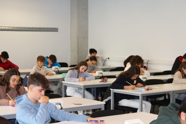 La fase comarcal de la Olimpiada Matemática reúne en Lorca a más de un centenar de alumnos de seis poblaciones - 4, Foto 4
