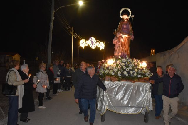 La Condomina cierra sus fiestas en honor a San José con una multitudinaria procesión - 4, Foto 4
